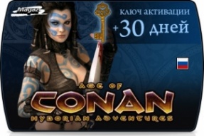 Age of Conan: Hyborian Adventures ключ активации + 30 дней (русская версия) 